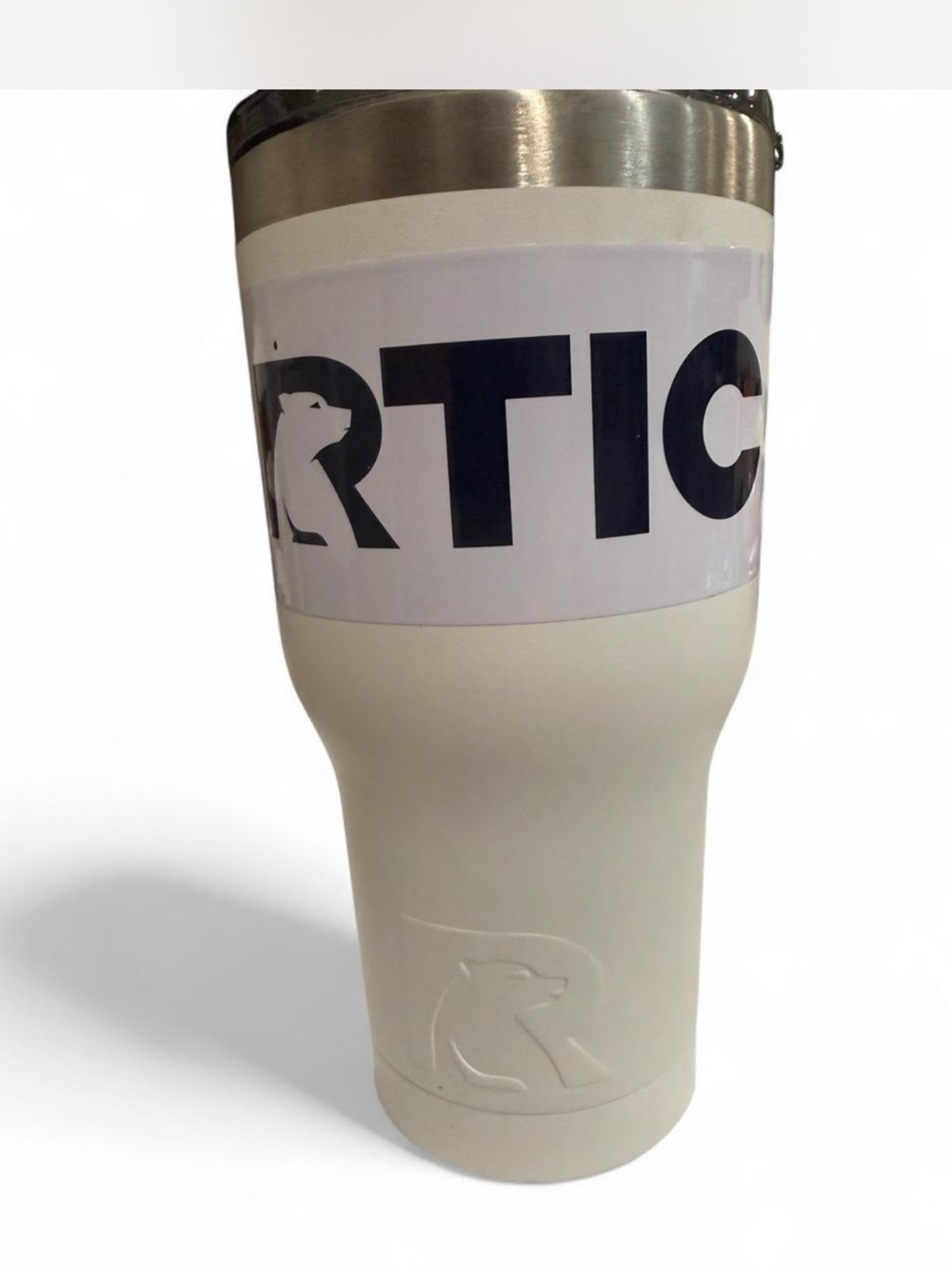 RTIC White tumbler